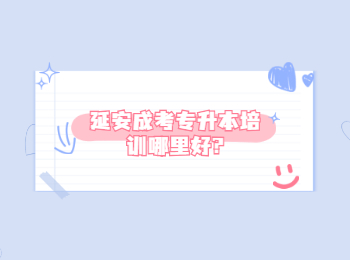 延安成考专升本培训哪里好?