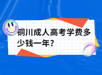 铜川成人高考学费多少钱一年