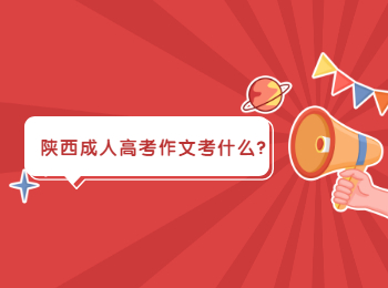 陕西成人高考作文考什么?